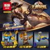LEPIN 03042A 03042B 03042C 03042D 03042E 03042F non  MINIFIGURE 6 MÔ HÌNH TRONG 1 PHÙ HỢP BẠO CHÚA bộ đồ chơi xếp lắp ráp ghép mô hình King Of Glory Hegemony Game Liên Quân