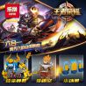 LEPIN 03042A 03042B 03042C 03042D 03042E 03042F non  MINIFIGURE 6 MÔ HÌNH TRONG 1 PHÙ HỢP BẠO CHÚA bộ đồ chơi xếp lắp ráp ghép mô hình King Of Glory Hegemony Game Liên Quân