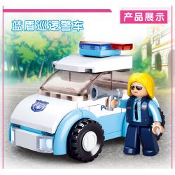 SLUBAN M38 non  4 LOẠI PHƯƠNG TIỆN bộ đồ chơi xếp lắp ráp ghép mô hình Girl's Dream Giấc Mơ Con Gái 283 khối