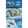 SEMBO SD9551 9551 non  GIẢI CỨU NGƯỜI CÂU CÁ bộ đồ chơi xếp lắp ráp ghép mô hình Rescue Team Đội Cứu Hộ 248 khối