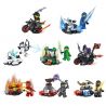 LELE 31103 non  NINJA 8-TRONG-1 CỔ VẬT ĐẠI MINIFIGURE LOẠI bộ đồ chơi xếp lắp ráp ghép mô hình Super Heroes NINJA MASTERS OF SPINJITZ Siêu Nhân Anh Hùng