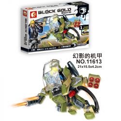 SEMBO 11613 non  MA bộ đồ chơi xếp lắp ráp ghép mô hình Black Gold Cuộc Chiến Vàng Đen 104 khối