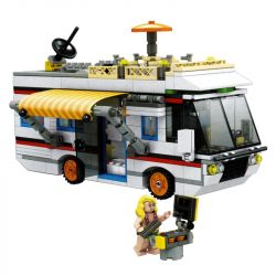 SEMBO WEKKI VIGGI SD6970 6970 non  RV CABIN KỲ NGHỈ DU THUYỀN BA TRONG MỘT bộ đồ chơi xếp lắp ráp ghép mô hình Creator 3 In 1 Sáng Tạo Với 3 Mẫu 662 khối