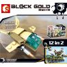 SEMBO 11501 11502 11503 11504 11505 11506 11507 11508 11509 11510 11511 11512 non  SỰ KẾT HỢP CỦA UAV 12 TRONG DỰ ÁN VÀNG ĐEN bộ đồ chơi xếp lắp ráp ghép mô hình Black Gold Cuộc Chiến Vàng Đen 206 khối