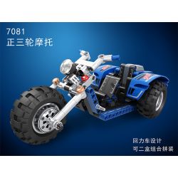 Winner 7081 non  XE BA BÁNH bộ đồ chơi xếp lắp ráp ghép mô hình  Kỹ Thuật Công Nghệ Cao Mô Hình Phương Tiện 178 khối