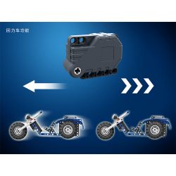 Winner 7082 non  XE BA BÁNH NGƯỢC bộ đồ chơi xếp lắp ráp ghép mô hình  Kỹ Thuật Công Nghệ Cao Mô Hình Phương Tiện 172 khối