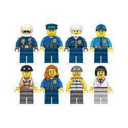 LELE 28002 non  8 XE CẤU HÌNH NHỎ bộ đồ chơi xếp lắp ráp ghép mô hình City Thành Phố