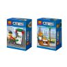 LELE 28002 non  8 XE CẤU HÌNH NHỎ bộ đồ chơi xếp lắp ráp ghép mô hình City Thành Phố