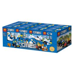 LELE 28002 non  8 XE CẤU HÌNH NHỎ bộ đồ chơi xếp lắp ráp ghép mô hình City Thành Phố