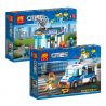LELE 28005-1 28005-2 28005 non  CẢNH SÁT LY KỲ VÀ TRẬN ĐỊA BẮT CƯỚP HỆ THỐNG CHỐNG TÊN LỬA PHÒNG KHÔNG RADAR 2 LOẠI bộ đồ chơi xếp lắp ráp ghép mô hình City Thành Phố 216 khối