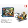 SEMBO SD9161 9161 non  YINGJIE’S JUNGLE TROLLEY GIẢI CỨU NGÀY TẬN THẾ bộ đồ chơi xếp lắp ráp ghép mô hình Rescue Team Đội Cứu Hộ 43 khối