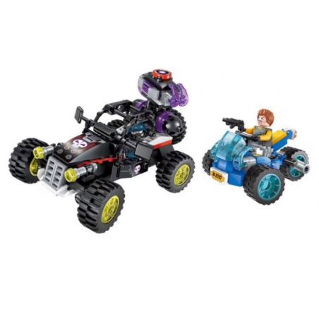 Enlighten 2707 Qman 2707 non  XE NGỰA LIỀU LĨNH bộ đồ chơi xếp lắp ráp ghép mô hình The High-Tech Era Kỷ Nguyên Công Nghệ Cao 191 khối