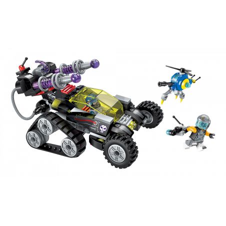 Enlighten 2708 Qman 2708 non  SÚNG BẮN TỈA BÃO TỪ bộ đồ chơi xếp lắp ráp ghép mô hình The High-Tech Era Kỷ Nguyên Công Nghệ Cao 203 khối