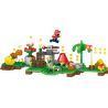 LELE 33138 non  PHIÊN BẢN KẾT HỢP CẢNH SUPER MARIO 4 bộ đồ chơi xếp lắp ráp ghép mô hình Minecraft Game Xây Dựng 274 khối