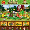 LELE 33138 non  PHIÊN BẢN KẾT HỢP CẢNH SUPER MARIO 4 bộ đồ chơi xếp lắp ráp ghép mô hình Minecraft Game Xây Dựng 274 khối
