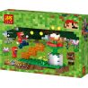 LELE 33138 non  PHIÊN BẢN KẾT HỢP CẢNH SUPER MARIO 4 bộ đồ chơi xếp lắp ráp ghép mô hình Minecraft Game Xây Dựng 274 khối