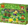LELE 33138 non  PHIÊN BẢN KẾT HỢP CẢNH SUPER MARIO 4 bộ đồ chơi xếp lắp ráp ghép mô hình Minecraft Game Xây Dựng 274 khối