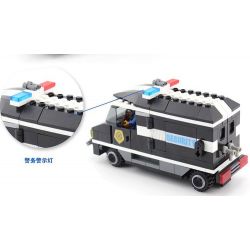 NOT  ARMOURED CAR ACTION 7033 Enlighten 127 Qman 127 xếp lắp ráp ghép mô hình HÀNH ĐỘNG TRÊN Ô TÔ BỌC THÉP XE World City Thành Phố Thế Giới 181 khối