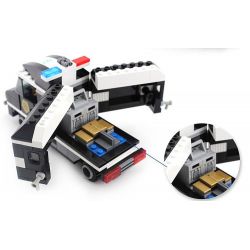 NOT  ARMOURED CAR ACTION 7033 Enlighten 127 Qman 127 xếp lắp ráp ghép mô hình HÀNH ĐỘNG TRÊN Ô TÔ BỌC THÉP XE World City Thành Phố Thế Giới 181 khối