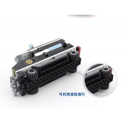 NOT  ARMOURED CAR ACTION 7033 Enlighten 127 Qman 127 xếp lắp ráp ghép mô hình HÀNH ĐỘNG TRÊN Ô TÔ BỌC THÉP XE World City Thành Phố Thế Giới 181 khối