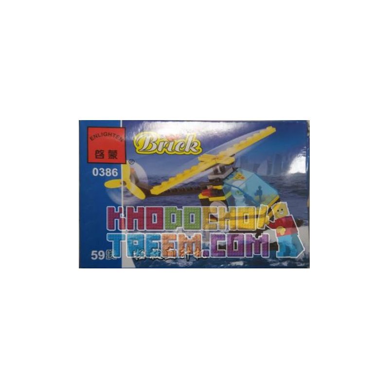 NOT  MOUNTAIN RESCUE 6487 Enlighten 0386 Qman 0386 xếp lắp ráp ghép mô hình CỨU HỘ NÚI Town Thị Trấn 68 khối