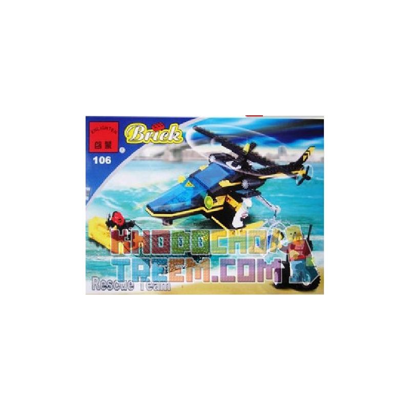 NOT  AERIAL RECOVERY 6462 Enlighten 106 Qman 106 xếp lắp ráp ghép mô hình PHỤC HỒI TRÊN KHÔNG Town Thị Trấn 194 khối