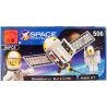 NOT  SATELLITE WITH ASTRONAUT 6458 Enlighten 506 Qman 506 xếp lắp ráp ghép mô hình VỆ TINH VỚI PHI HÀNH GIA Town Thị Trấn 32 khối