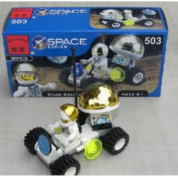 NOT  SPACE LUNAR ROVER 6463 Enlighten 503 Qman 503 xếp lắp ráp ghép mô hình LUNAR ROVER TÀU THÁM HIỂM MẶT TRĂNG Town Thị Trấn 36 khối