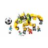 Enlighten 3001 Qman 3001 non  BẢO VỆ KHU VỰC CẤM bộ đồ chơi xếp lắp ráp ghép mô hình Transformers SUPER SOCCER Robot Đại Chiến Người Máy Biến Hình 147 khối