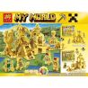 LELE 33156-1 33156-2 33156 non  GOLD EDITION MINE JUNGLE CƠ QUAN MỎ VÀNG bộ đồ chơi xếp lắp ráp ghép mô hình Minecraft MY WORLD Game Xây Dựng 249 khối