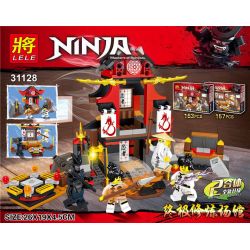 LELE 31128-1 31128-2 31128 non  ĐỊA ĐIỂM ĐÀO TẠO CUỐI CÙNG bộ đồ chơi xếp lắp ráp ghép mô hình The  Ninjago Movie NINJA MASTERS OF SPINJITZ Ninja Lốc Xoáy 220 khối
