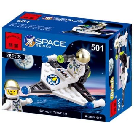 NOT  DROID SCOUT 1858 Enlighten 501 Qman 501 xếp lắp ráp ghép mô hình DROID SCOUT HƯỚNG ĐẠO THÁM HIỂM KHÔNG GIAN ROBOT TRINH SÁT Space 23 khối