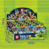 SHENG YUAN SY SY694 non  NHÂN VẬT NHỎ TRONG FUTURE KNIGHTS 8 bộ đồ chơi xếp lắp ráp ghép mô hình Nexo Knights Hiệp Sỹ Nexo 209 khối