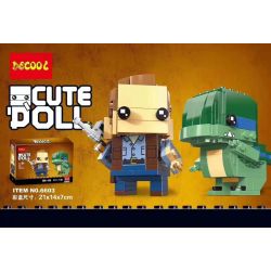 NOT  OWEN & BLUE 41614 JISI 6603 xếp lắp ráp ghép mô hình OWEN & BLUE XANH BRICKHEAD VÀ Brickheadz Nhân Vật Đầu To 234 khối