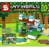 SHENG YUAN SY SY702A 702A SY702B 702B SY702C 702C SY702D 702D non  AVENGERS TRONG MINECRAFT HULK RESERVOIR THOR OBSERVATORY IRON MAN TECHNOLOGY TOWER BATMAN TRAINING GROUND bộ đồ chơi xếp lắp ráp ghép mô hình MY WORLD HEROES ASSEMBLE Game Xây Dựng 262 khối