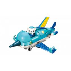 Enlighten 3702 Qman 3702 non  THUYỀN BUỒM bộ đồ chơi xếp lắp ráp ghép mô hình Octonauts Thám Hiểm Đại Dương 116 khối