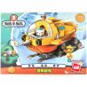 Enlighten 3704 Qman 3704 non  THUYỀN KỲ LÂN BIỂN bộ đồ chơi xếp lắp ráp ghép mô hình Octonauts Thám Hiểm Đại Dương 275 khối