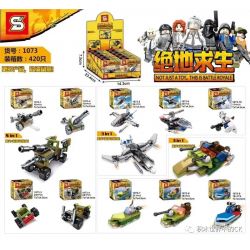 SHENG YUAN SY 1073 non  MANG THEO 10 KẾT HỢP bộ đồ chơi xếp lắp ráp ghép mô hình Movie & Game Phim Và Trò Chơi 205 khối