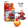 SHENG YUAN SY 1089 non  8 NHÂN VẬT NHỎ bộ đồ chơi xếp lắp ráp ghép mô hình The Incredibles 2 Gia Đình Siêu Nhân 198 khối