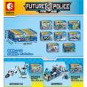 SHENG YUAN SY 602005 non  CẢNH SÁT TUẦN TRA BẮN TRỰC THĂNG bộ đồ chơi xếp lắp ráp ghép mô hình Future Police Cảnh Sát Tương Lai 78 khối