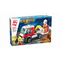 Enlighten 2802 Qman 2802 non  ĐỘI CỨU HỎA ĐƯỢC ĐIỀU ĐỘNG bộ đồ chơi xếp lắp ráp ghép mô hình Fire Rescure FIRERESCUE 112 khối