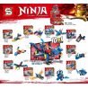 SHENG YUAN SY 1075 non  TUẦN TRA BLUE DRAGON 10 KẾT HỢP bộ đồ chơi xếp lắp ráp ghép mô hình The  Ninjago Movie NINJA THUNDER SWORDSMAN Ninja Lốc Xoáy 200 khối