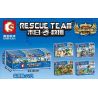 SEMBO 603014 non  TRẠM CỨU HỘ TP. bộ đồ chơi xếp lắp ráp ghép mô hình Rescue Team Đội Cứu Hộ 116 khối