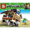 SHENG YUAN SY 7026 non  XE TẢI KHAI THÁC bộ đồ chơi xếp lắp ráp ghép mô hình Minecraft MY WORLD Game Xây Dựng 264 khối