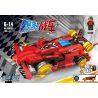 Kazi KY86012 86012 non  ĐẠN TỐC ĐỘ ÁNH SÁNG bộ đồ chơi xếp lắp ráp ghép mô hình Speed Racer SPEED RACER THE OF LIGHT BULLET Đua Tốc Độ 162 khối