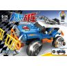 Kazi KY86015 86015 non  CHIẾN BINH SÓI CÔ ĐƠN bộ đồ chơi xếp lắp ráp ghép mô hình Speed Racer SPEED RACER ALONE WOLF WAR Đua Tốc Độ 146 khối