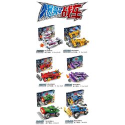 Kazi KY86015 86015 non  CHIẾN BINH SÓI CÔ ĐƠN bộ đồ chơi xếp lắp ráp ghép mô hình Speed Racer SPEED RACER ALONE WOLF WAR Đua Tốc Độ 146 khối