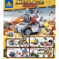 Kazi KY81020 81020 KY81021 81021 KY81022 81022 KY81023 81023 non  XE CẢNH NHỎ 4 LOẠI bộ đồ chơi xếp lắp ráp ghép mô hình Metal Slug METALSLUG Trò Chơi