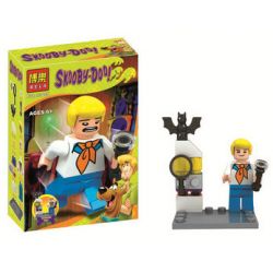 Bela 10455 Lari 10455 non  CẢNH THU NHỎ bộ đồ chơi xếp lắp ráp ghép mô hình Scooby-Doo Chú Chó Sợ Ma