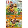 SHENG YUAN SY 11870 11871 11872 11873 non  BOSS 4 LOẠI bộ đồ chơi xếp lắp ráp ghép mô hình King Of Glory Hegemony Game Liên Quân 841 khối